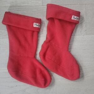 Hatley Recycled Fleece Cuff Boot Socks Medium 11-13